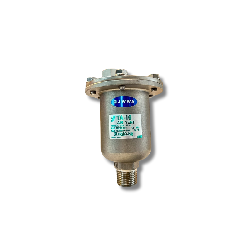 Yoshitake Air Vent Valve TA-16 | วาล์วไล่อากาศอัตโนมัติ คุณภาพสูง มาตรฐาน JWWA