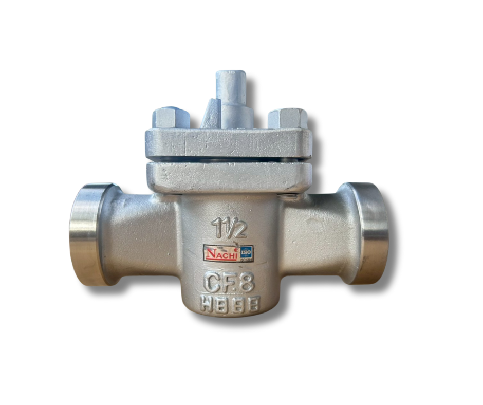 Plug Valve สแตนเลส NACHI ขนาด 1 1/2 นิ้ว