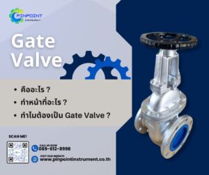 Gate Valve วาล์วเปิด-ปิดการไหลในระบบท่อ