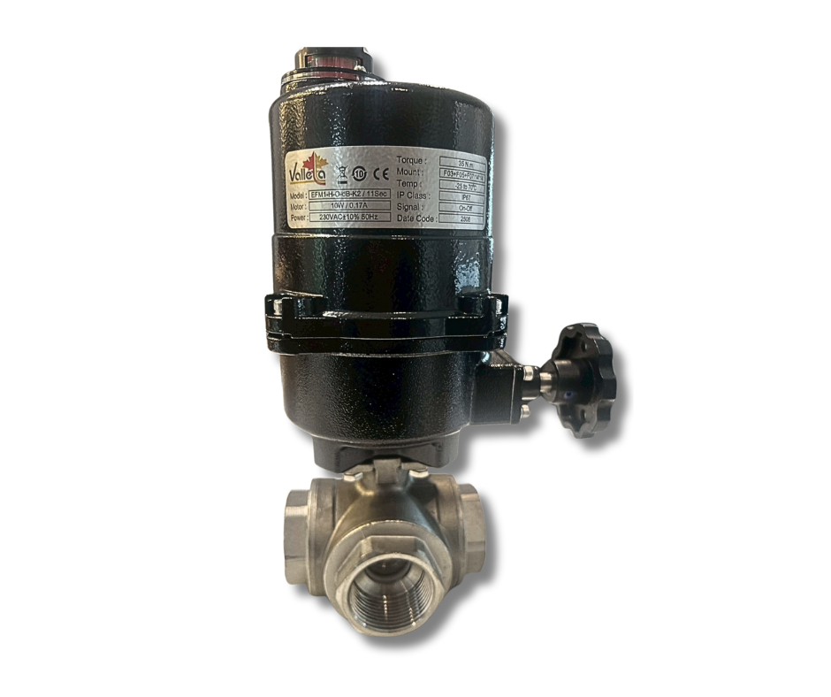 หัวขับไฟฟ้าวาล์ว Valletta | Electric Actuator Valve ควบคุมวาล์วอัตโนมัติ