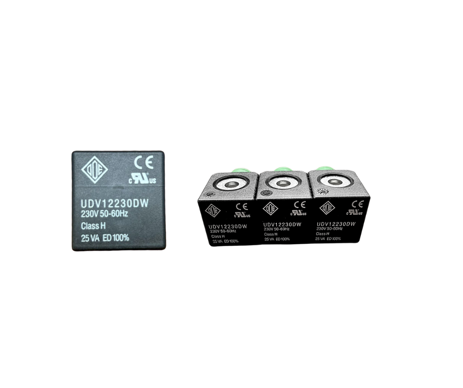 ODE Solenoid Coil UDV12230DW 230V 50-60Hz