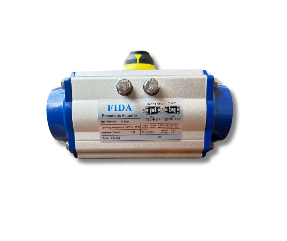 Pneumatic Actuator FIDA – ตัวกระตุ้นวาล์วระบบลมสำหรับงานอุตสาหกรรม