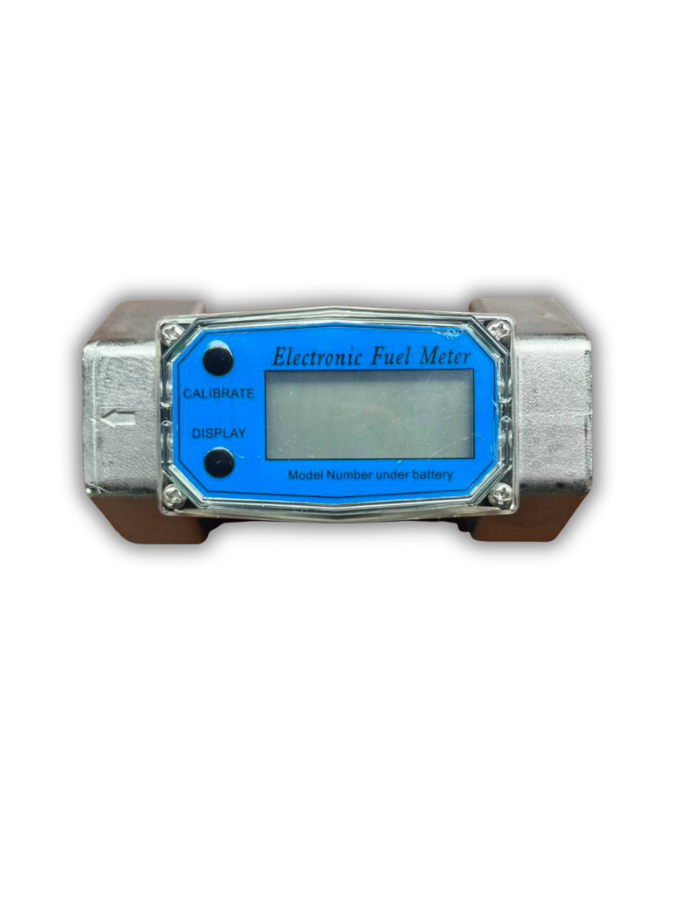 Turbine Flowmeter มิเตอร์วัดน้ำมันดิจิทัล ตัวเรือนอลูมิเนียม หน้าจอ LCD